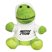 Picture of Custom Printed 6" Fantastic Frog Plush Animal