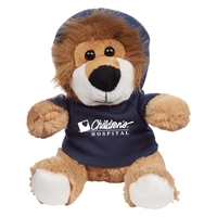 Picture of Custom Printed 6" Lovable Lion Plush Animal