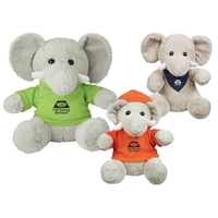 Picture of Custom Printed 6" Excellent Elephant Plush Animal