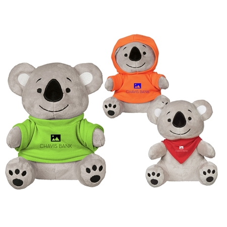 Picture of Custom Printed 6" Koko Koala Plush Animal