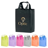 Picture of Foil Stamped Color Frosted Zeus Soft Loop Shopper Bag