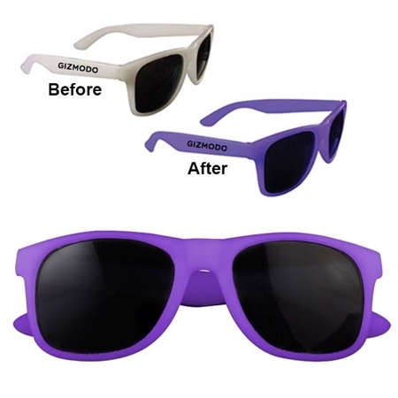 Picture of Custom Printed  Color Changing Miami Sunglasses