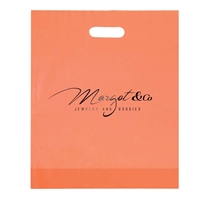 Picture of Foil Stamped Frosted Cupid Die Cut Handle Bag