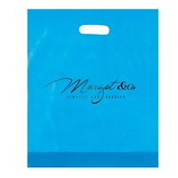 Picture of Foil Stamped Frosted Cupid Die Cut Handle Bag