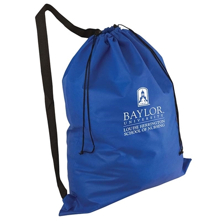 Picture of Non-Woven Laundry Duffel Bag With Over the Shoulder Strap