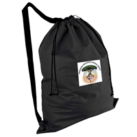 Picture of Full Color Non-Woven Laundry Duffel Bag With Over the Shoulder Strap