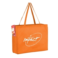 Picture of Over the Shoulder Non-Woven Tote with Side Pockets