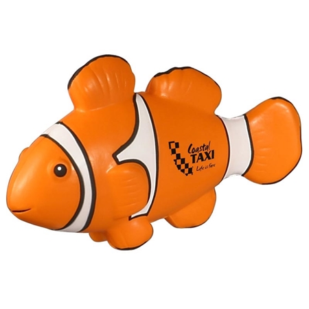 Picture of Custom Printed Clown Fish Stress Ball