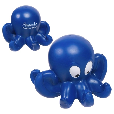 Picture of Custom Printed Octopus Stress Ball