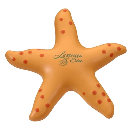 Picture of Custom Printed Starfish Stress Ball