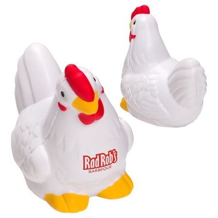 Picture of Custom Printed Chicken Stress Ball