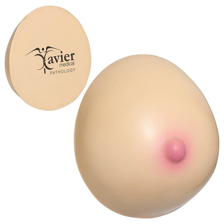 Picture of Custom Printed Breast Stress Ball