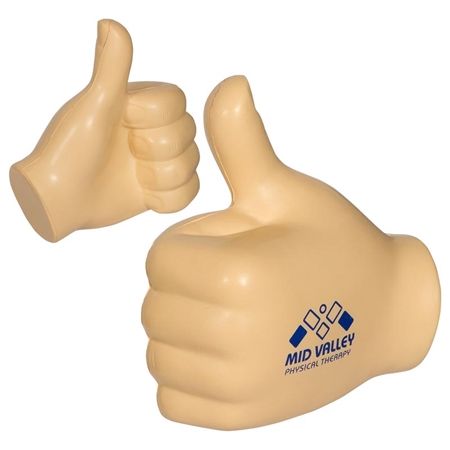 Picture of Custom Printed Hand Thumbs Up Stress Ball