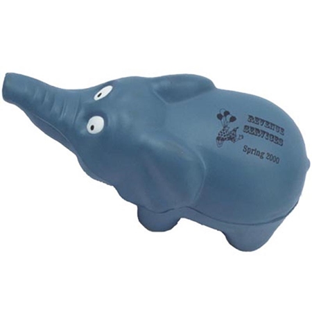 Picture of Custom Printed Elephant Stress Ball