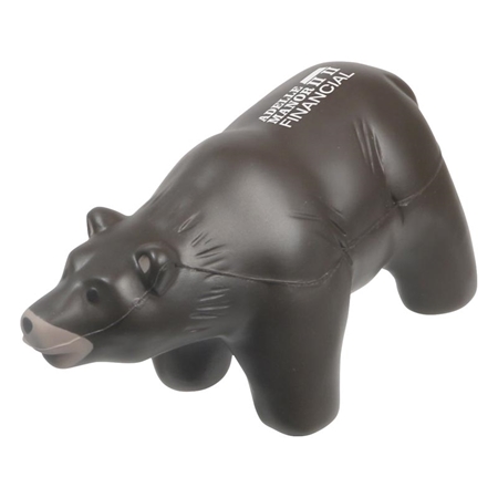 Picture of Custom Printed Grizzly Bear Stress Ball