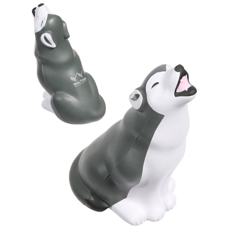 Picture of Custom Printed Gray Wolf Stress Ball