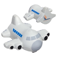 Picture of Custom Printed Small Airplane Stress Ball