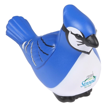 Picture of Custom Printed Blue Jay Stress Ball