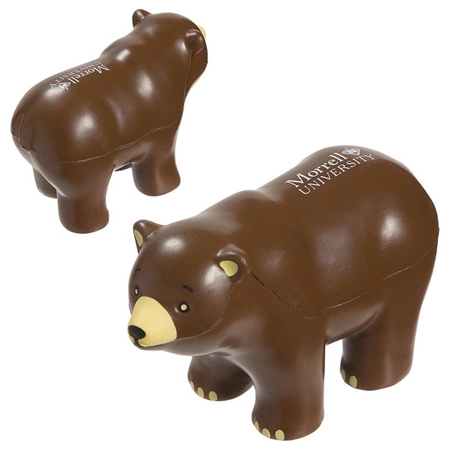 Picture of Custom Printed Bear Stress Ball