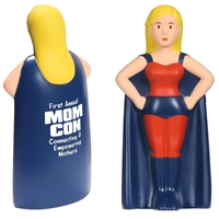 Picture of Custom Printed Super Heroine Stress Ball