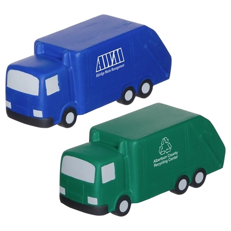 Picture of Custom Printed Garbage Truck Stress Ball