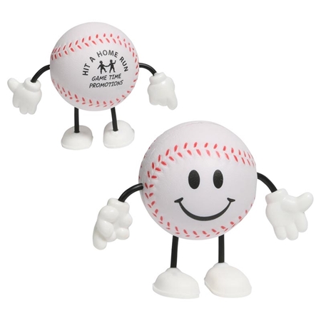 Picture of Custom Printed Baseball Figure Stress Ball