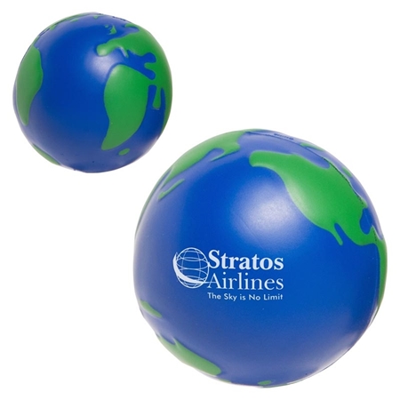 Picture of Custom Printed Earthball Stress Ball