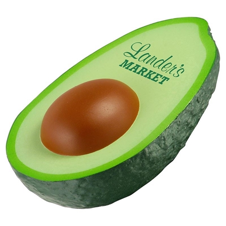 Picture of Custom Printed Avocado Stress Ball