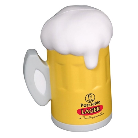 Picture of Custom Printed Beer Mug Stress Ball