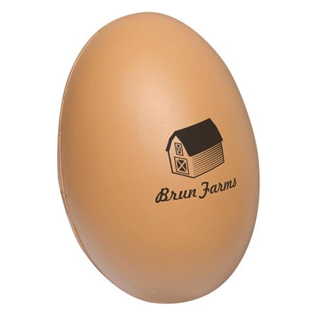 Picture of Custom Printed Egg Stress Ball