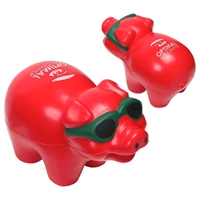 Picture of Custom Printed Cool Pig Stress Ball