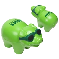 Picture of Custom Printed Cool Pig Stress Ball