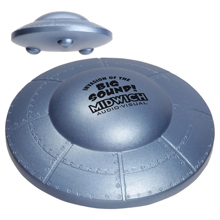 Picture of Custom Printed Flying Saucer Stress Ball