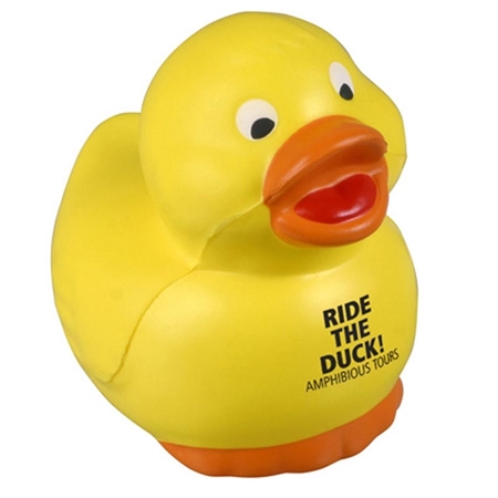 Picture of Custom Printed Rubber Duck Stress Ball