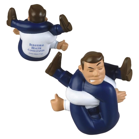 Picture of Custom Printed Stressed-Out Man Stress Ball