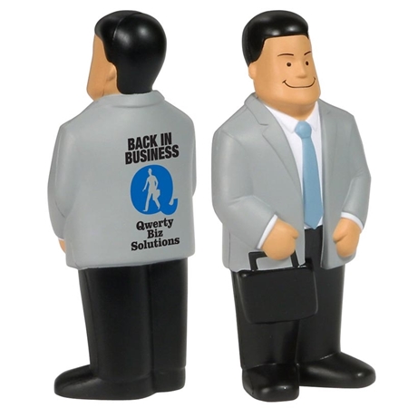 Picture of Custom Printed Businessman Stress Ball