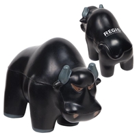 Picture of Custom Printed Wall Street Bull Stress Ball