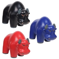 Picture of Custom Printed Wall Street Bull Stress Ball