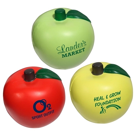 Picture of Custom Printed Apple Stress Ball