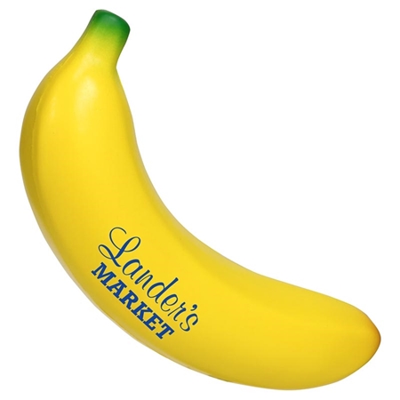 Picture of Custom Printed Banana Stress Ball