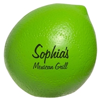 Picture of Custom Printed Lime Stress Ball