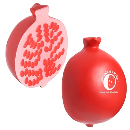 Picture of Custom Printed Pomegranate Stress Ball