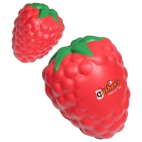 Picture of Custom Printed Raspberry With Leaf Stress Ball