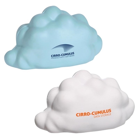 Picture of Custom Printed Cloud Stress Ball