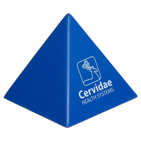 Picture of Custom Printed Pyramid Stress Ball