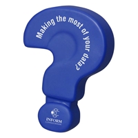 Picture of Custom Printed Question Mark Stress Ball