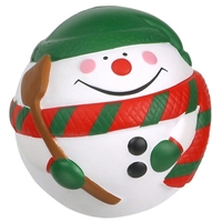 Picture of Custom Printed Snowman Ball Stress Ball