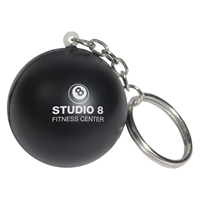 Picture of Custom Printed Stress Ball Key Chain Stress Ball