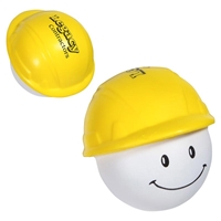 Picture of Custom Printed Hard Hat Mad Cap Stress Ball