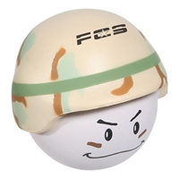 Picture of Custom Printed Soldier Mad Cap Stress Ball